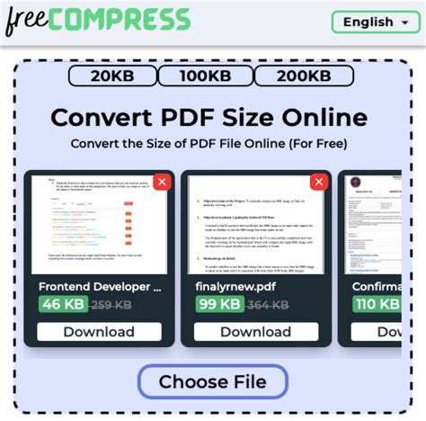 Reduce PDF Size to 200KB Online! (Free).